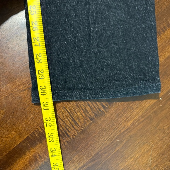 Lauren Jeans Co Ralph Lauren Womens Classic Straight Jeans Size 14 Black Casual - Picture 8 of 8